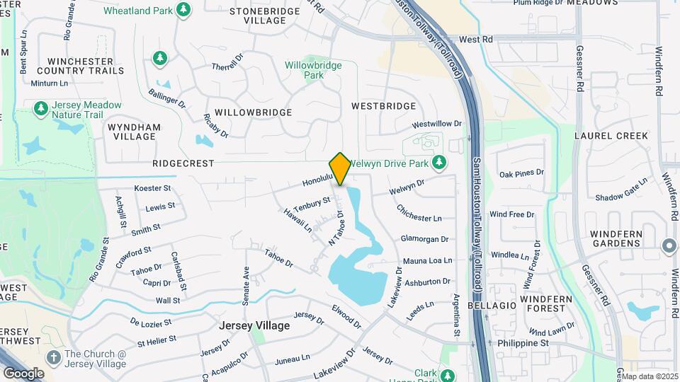 8414 N Tahoe Dr Map and Location Details