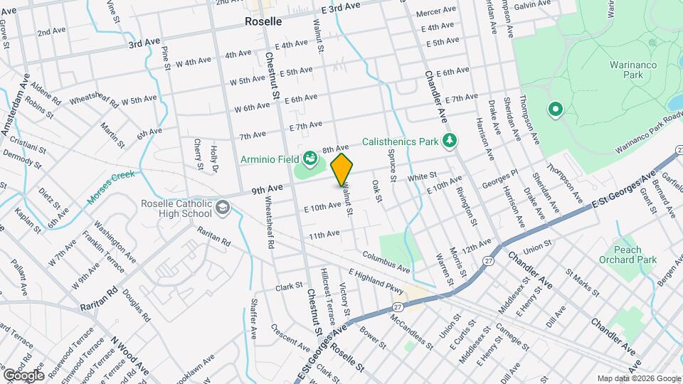 916 Walnut St, Unit 1 Mapa y Detalles de la Ubicación