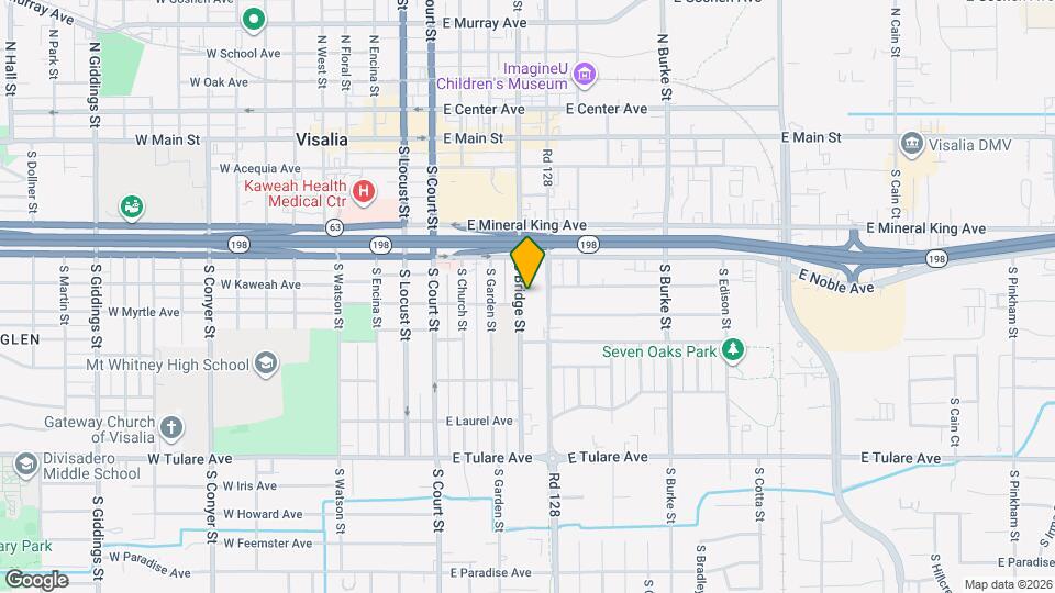 444 S Bridge St, Unit Apt a Mapa y Detalles de la Ubicación