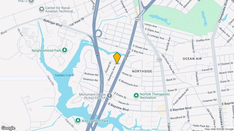 8818 Semmes Ave Map and Location Details