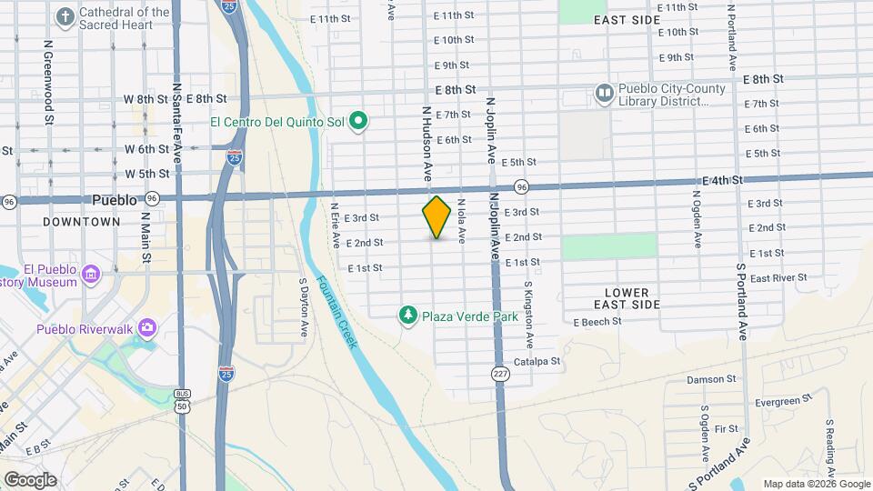 902 E 2nd St Mapa y Detalles de la Ubicación