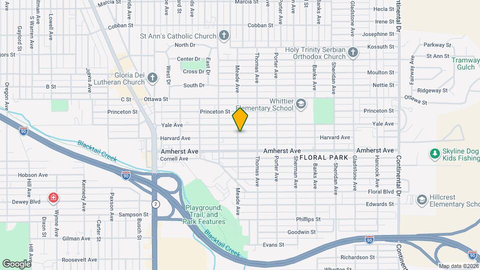 2501 Harvard Ave Mapa y Detalles de la Ubicación