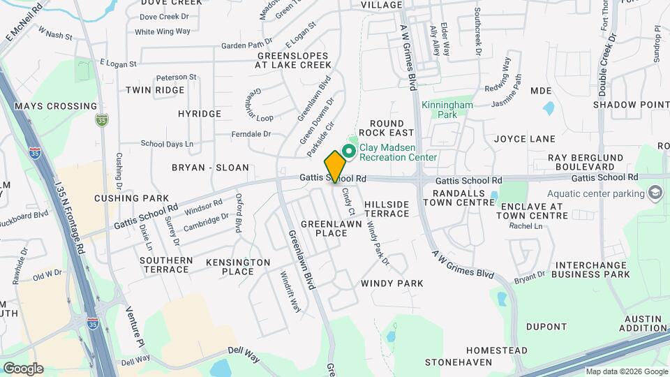 1501 Catherine Ct Map and Location Details