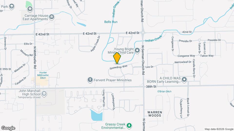 10740 Snowdrop Way Map and Location Details