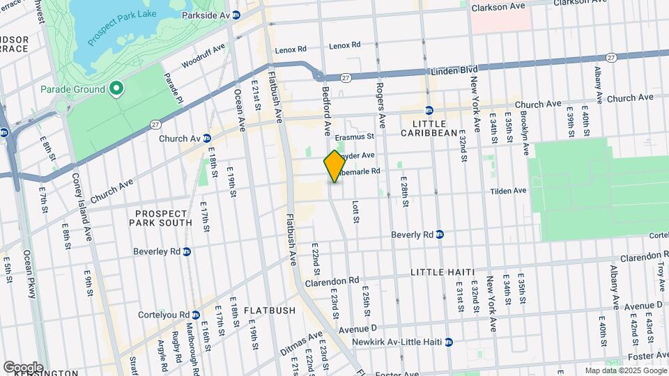 2317 Bedford Ave Map and Location Details