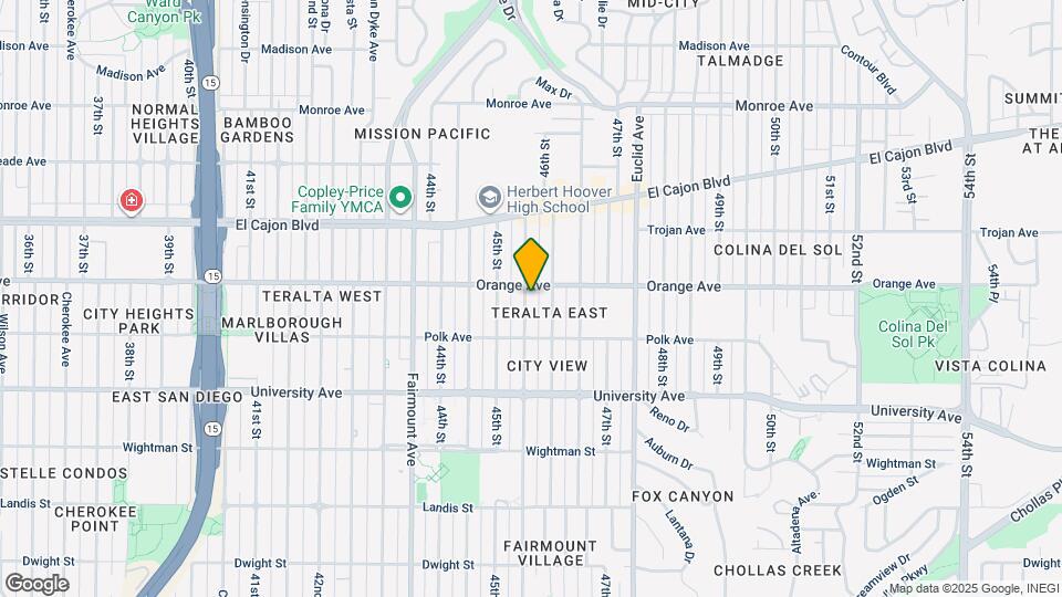 4175 Chamoune Ave Map and Location Details