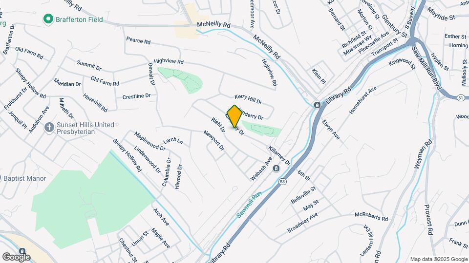 828 Killarney Dr Map and Location Details