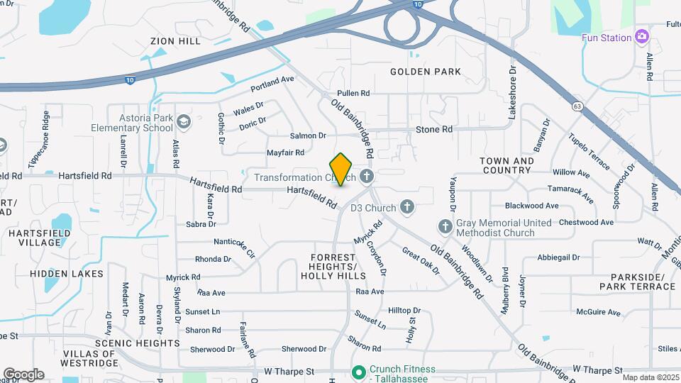 2305 Hartsfield Ct Map and Location Details