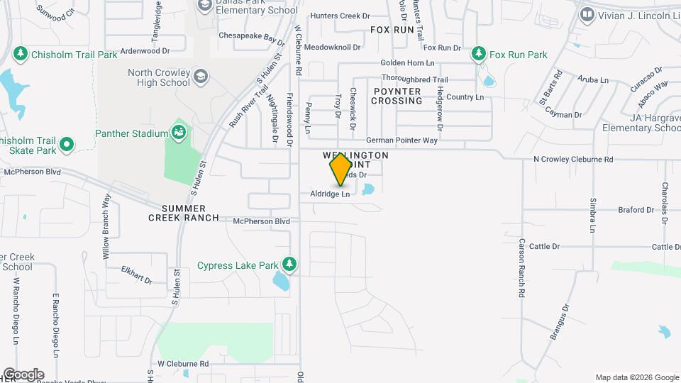 4260 Aldridge Ln Map and Location Details