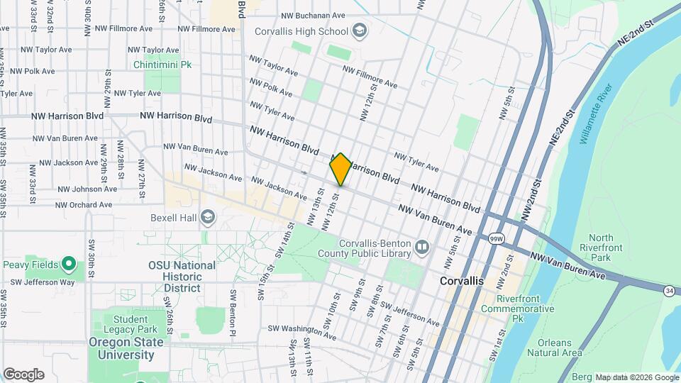 245 NW 12th St Map and Location Details