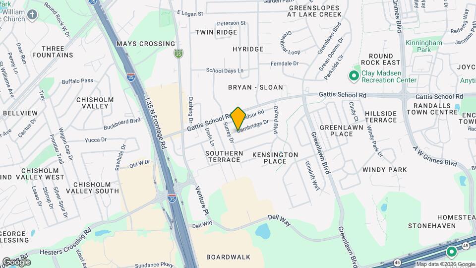 505 Cambridge Dr Map and Location Details