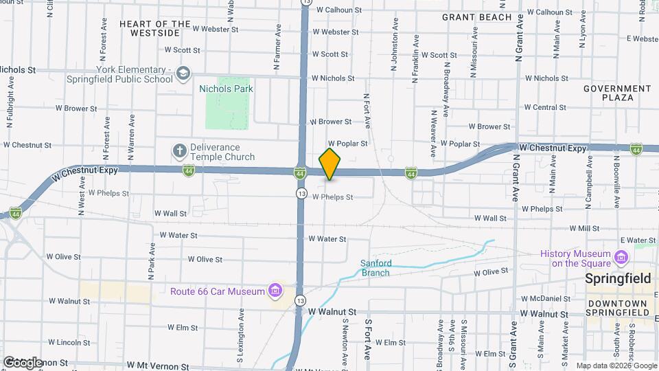 518 N Nettleton Ave Map and Location Details