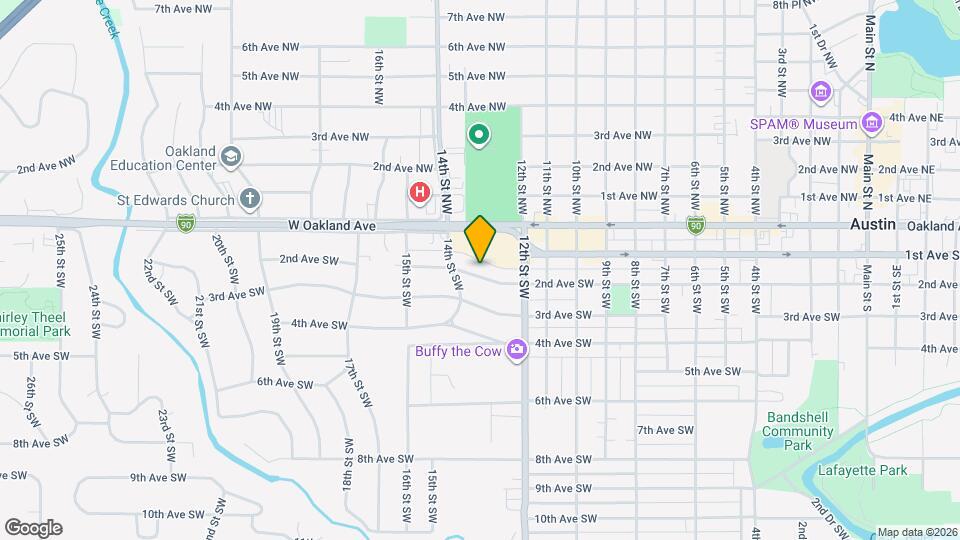 1404 2nd Ave SW Mapa y Detalles de la Ubicación