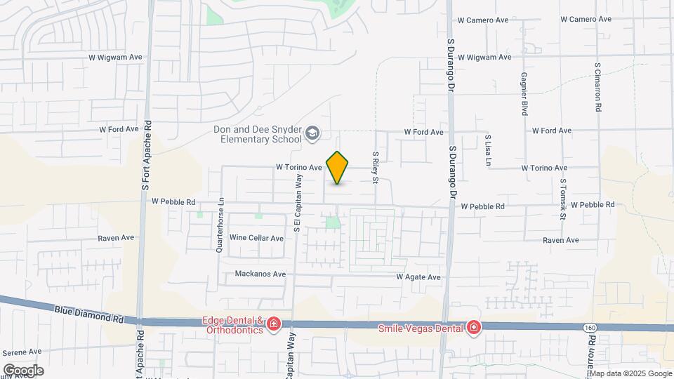 8908 Bonneville Peak Ct Map and Location Details