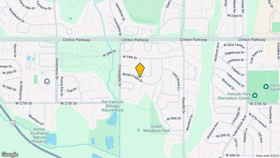 3710 Brush Creek Dr Map and Location Details