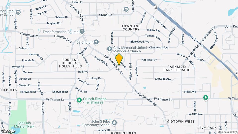 2117 Old Bainbridge Rd Map and Location Details