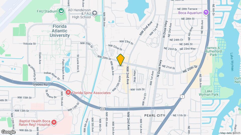 1908 NW 4th Ave Map and Location Details