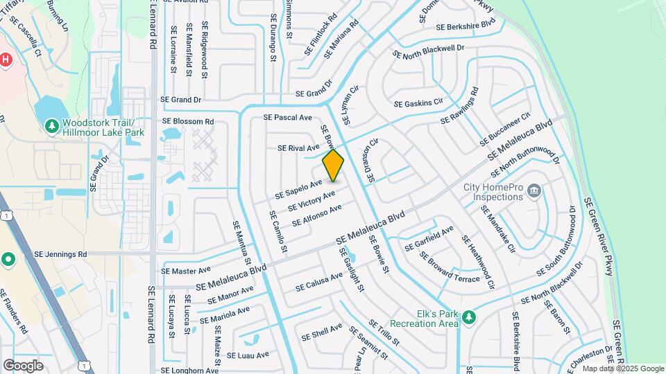 2561 SE Victory Ave Map and Location Details