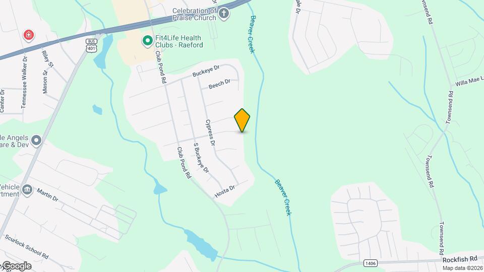 318 Hawthorn Dr Map and Location Details