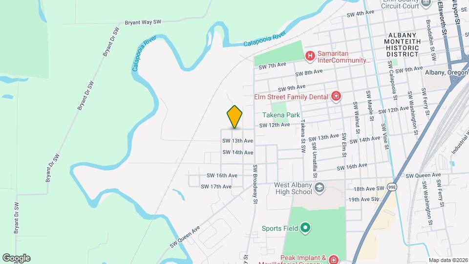 1740 SW 12th Ave Map and Location Details