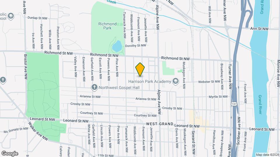 1443 Fremont Ave NW Mapa y Detalles de la Ubicación