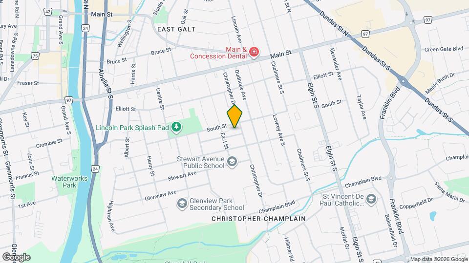 34 Close Ave Map and Location Details