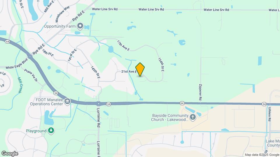 2110 152nd Ct E Map and Location Details