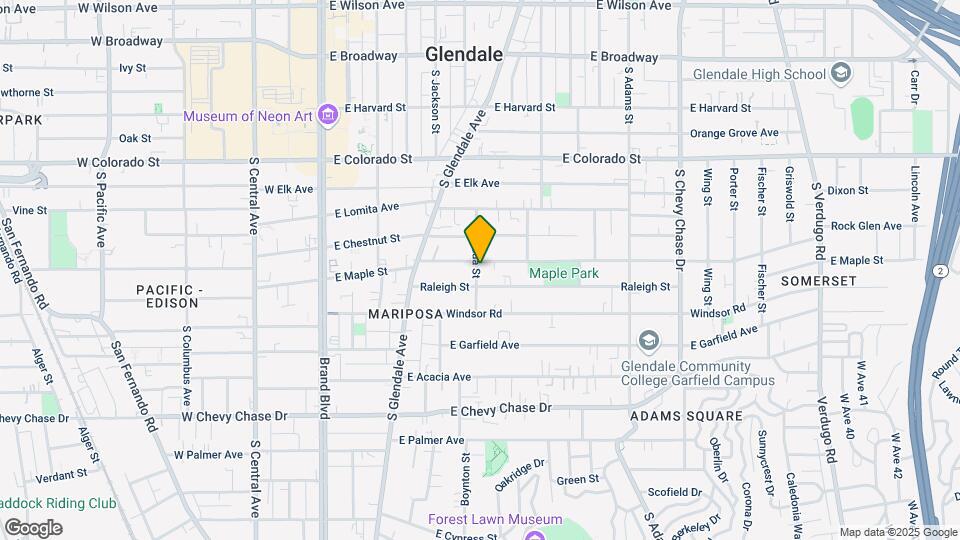 704 Granada St, Unit 704 Map and Location Details
