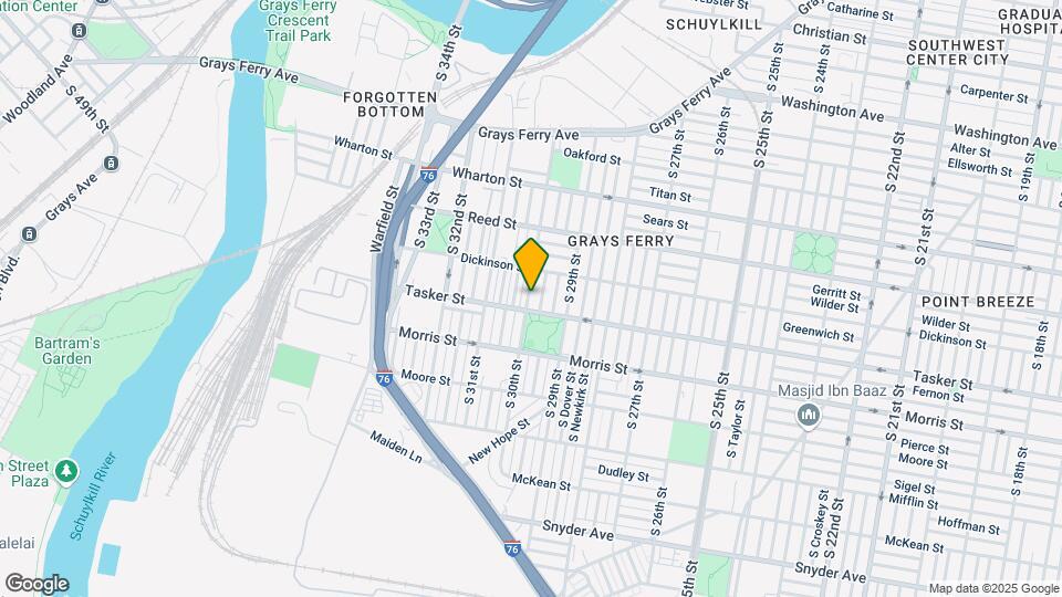1543 S 30th St Map and Location Details