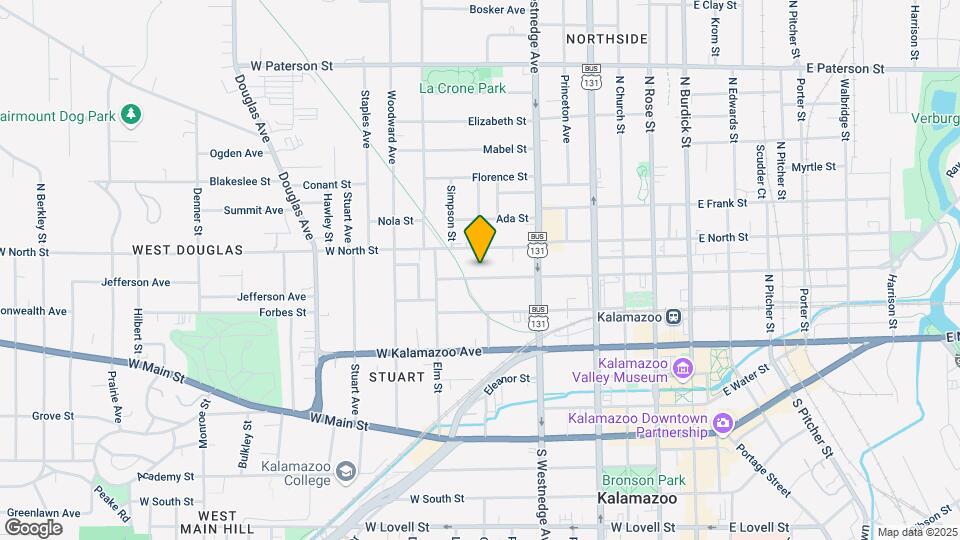 628 W Ransom St Map and Location Details