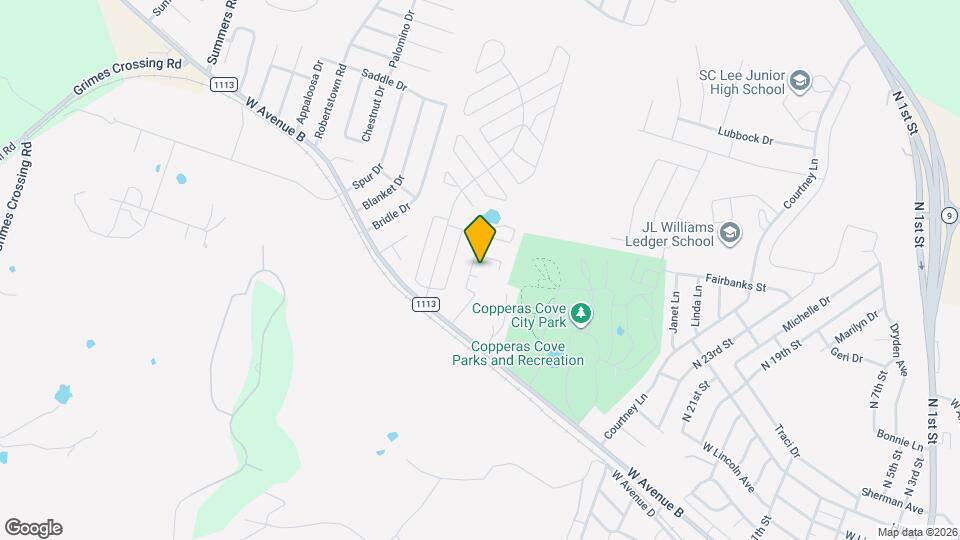 404 Northern Dove Ln, Unit A Map and Location Details