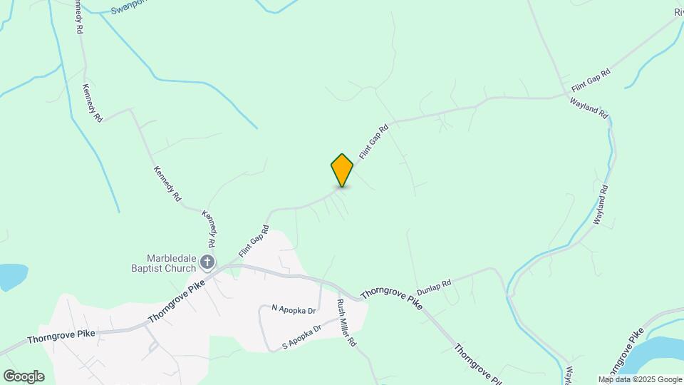 6224 Flint Gap Rd Map and Location Details