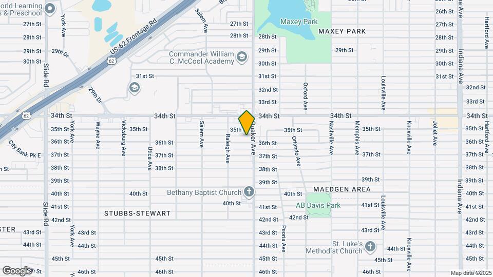 4406 36th St Map and Location Details