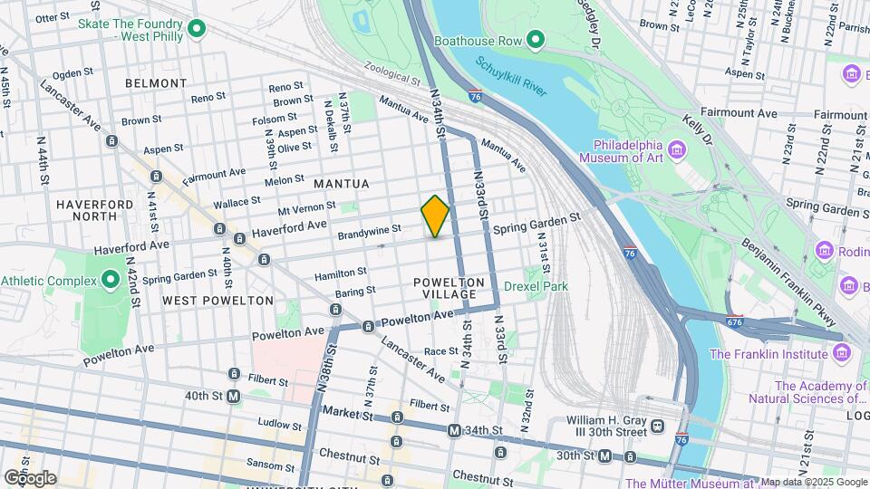 3414 Spring Garden St Map and Location Details