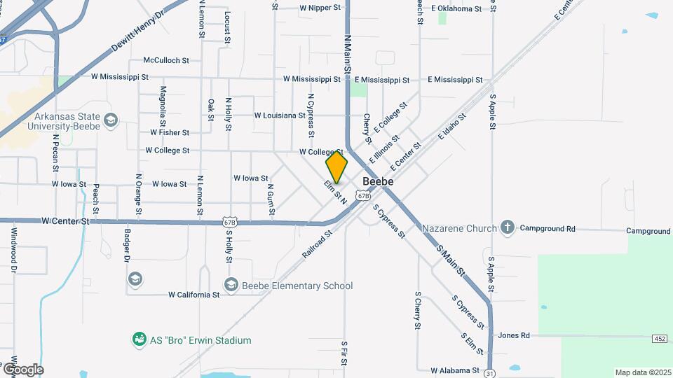 210 Elm St N Map and Location Details
