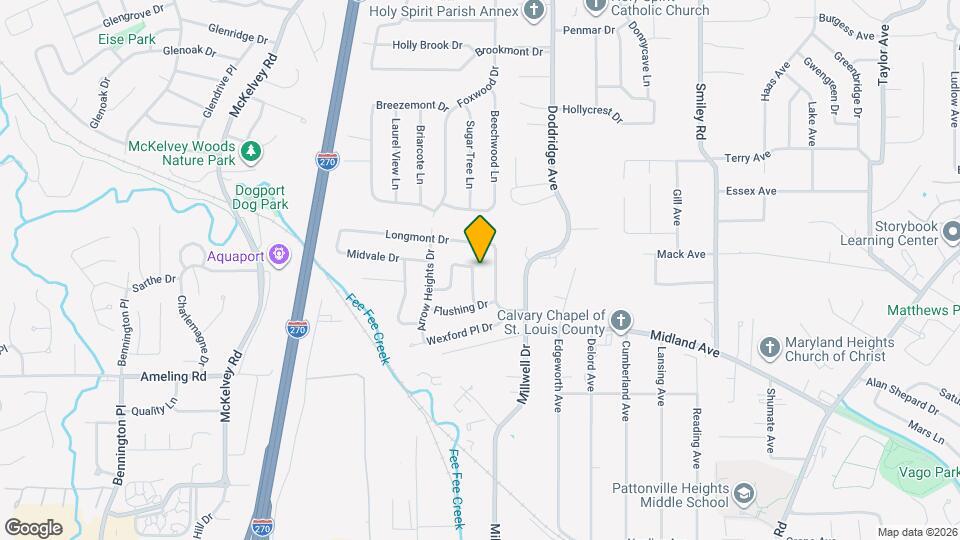 2734 Beloit Dr, Unit SI ID1472877P Map and Location Details