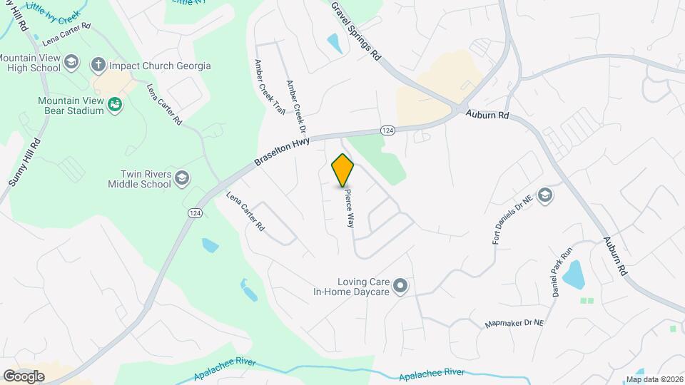 2027 Pierce Way Mapa y Detalles de la Ubicación