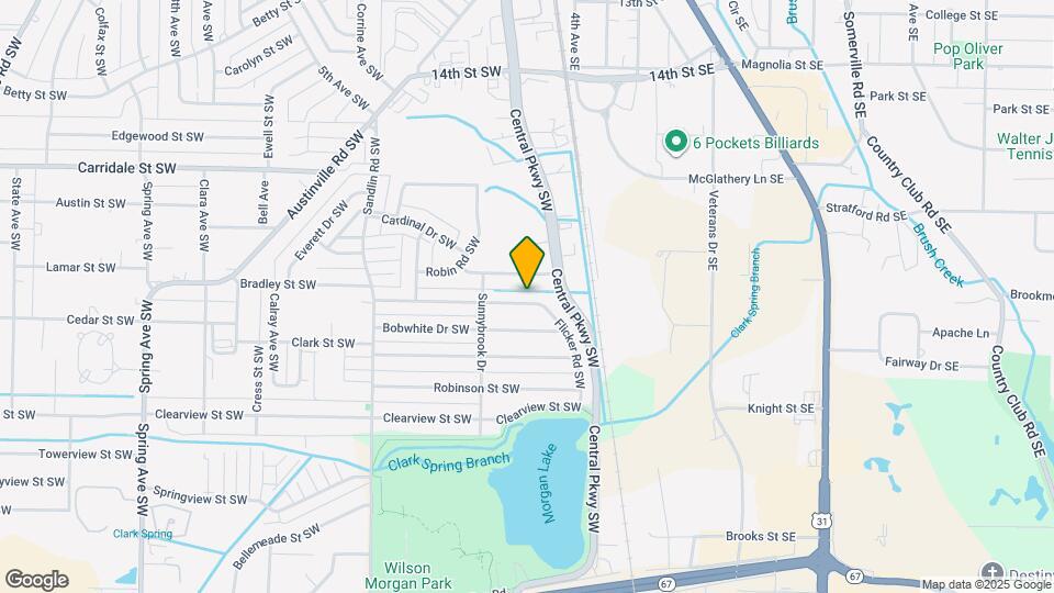 206 Larkwood Dr SW Map and Location Details