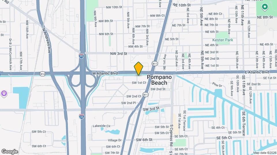 238 SW 1st St Map and Location Details