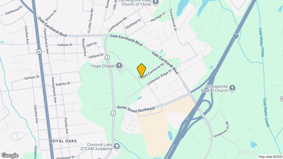 Ridgetop Apartments Mapa y Detalles de la Ubicación