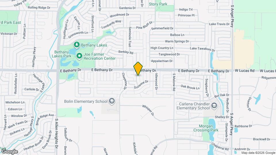 809 Big Bend Dr Mapa y Detalles de la Ubicación