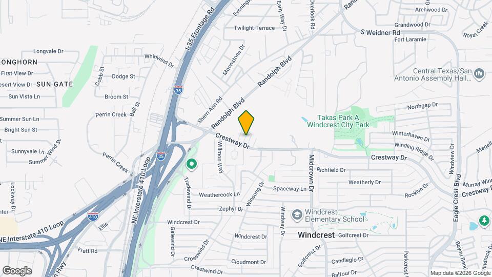 5215 Crestway Rd Mapa y Detalles de la Ubicación