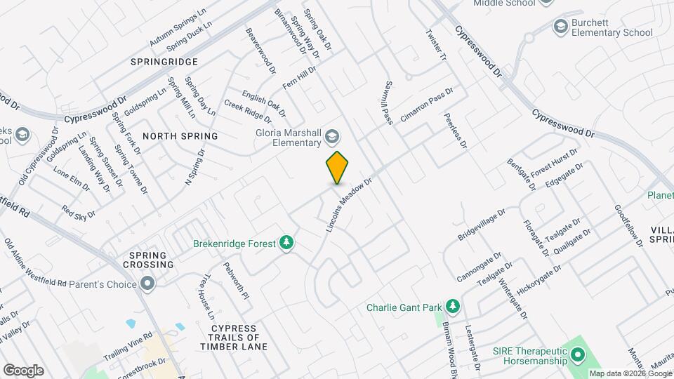 23414 Elsie Wood Dr Mapa y Detalles de la Ubicación