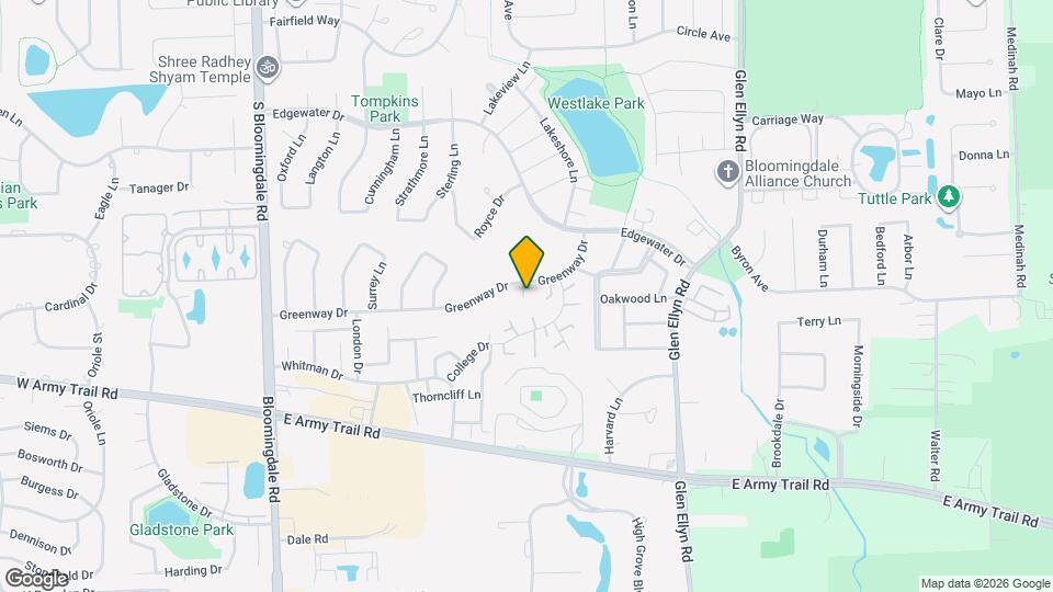 306 Northwestern Ct Map and Location Details