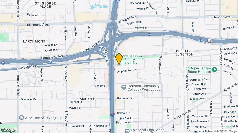 5345 W Loop S Map and Location Details