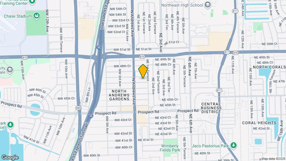 81 NE 47th St Map and Location Details