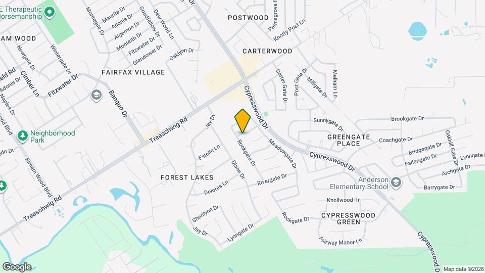 5506 Maplegate Dr Map and Location Details