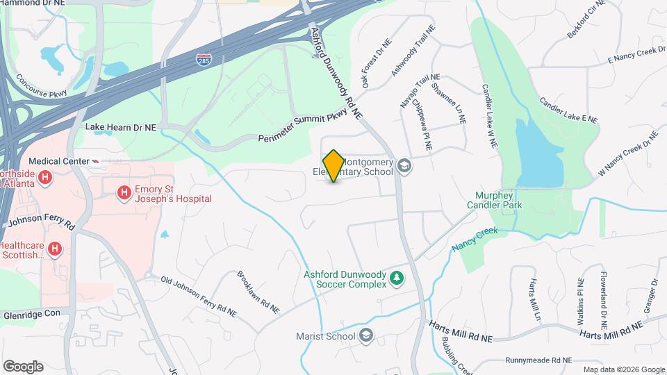 1273 Becket Dr NE Map and Location Details