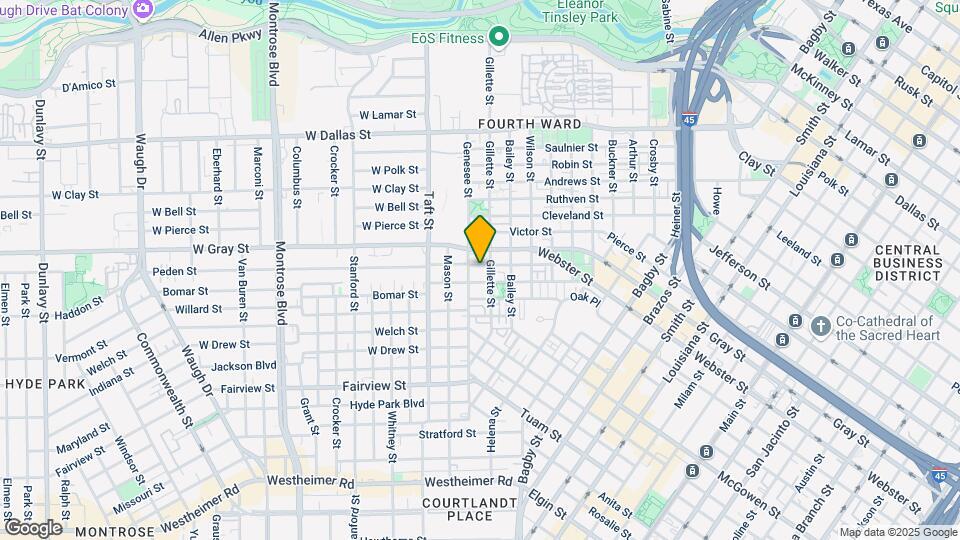 1617 Oneil St Map and Location Details