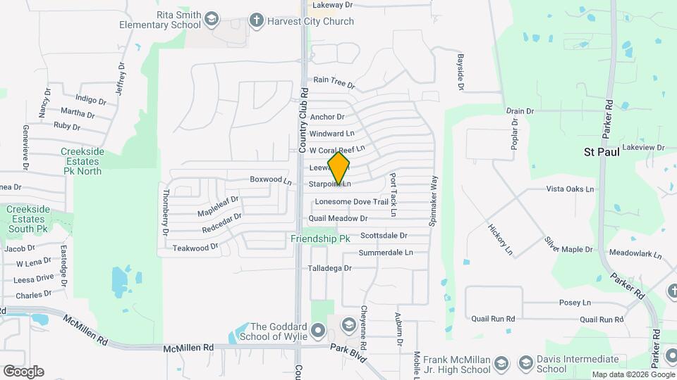 1507 Starpoint Ln Map and Location Details
